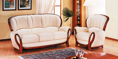 Фабрика арт-мебели Максик: диван и кресло «Серенелла»