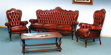Фабрика арт-мебели Максик: диван и кресло «Бостон»